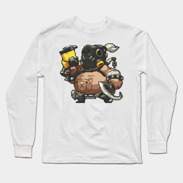 Roadhog Pixel Long Sleeve T-Shirt by Genessis